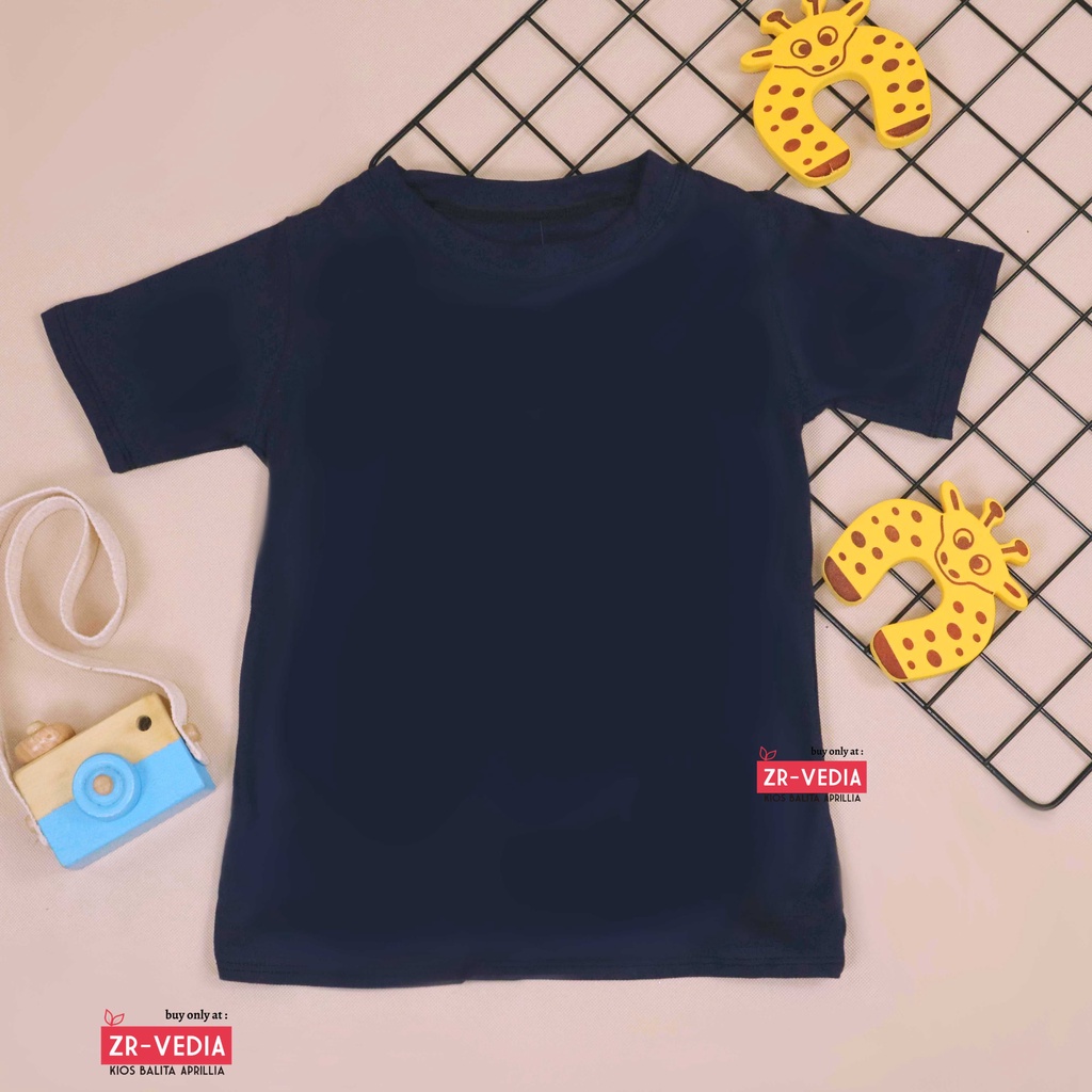 Kaos Isyana Baby New Born / Baju Polos Bayi Anak Perempuan Lengan Pendek T-Shirt Import Kaos Cewek