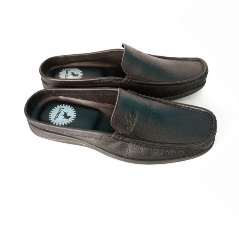 SEPATU SANDAL PRIA LANCAS SLOP COWO KULIT