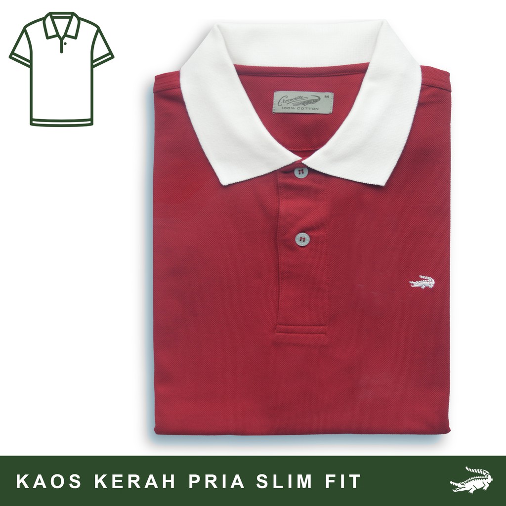  Crocodile  ORIN Baju  kaos  kerah Pria  Men Polo Shirt 