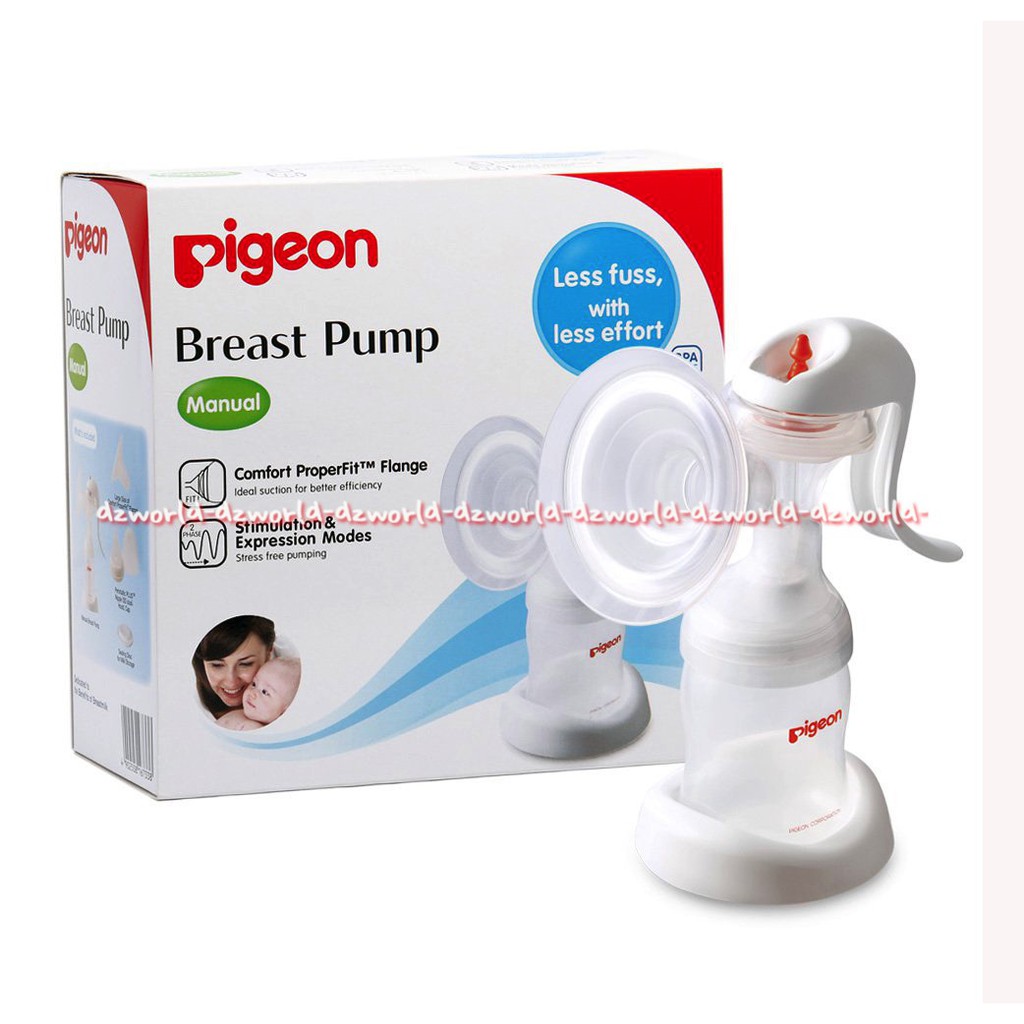 Pigeon Breastpump Manual New Pompa Untuk Mengeluarkan Asi Manual