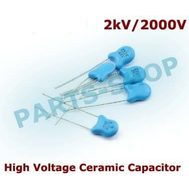 2kv Kapasitor Keramik HV High Voltage Kondensator Ceramic Capacitor