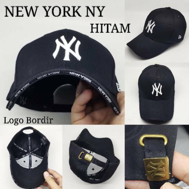 Topi Pria Wanita Baseball Mini Font