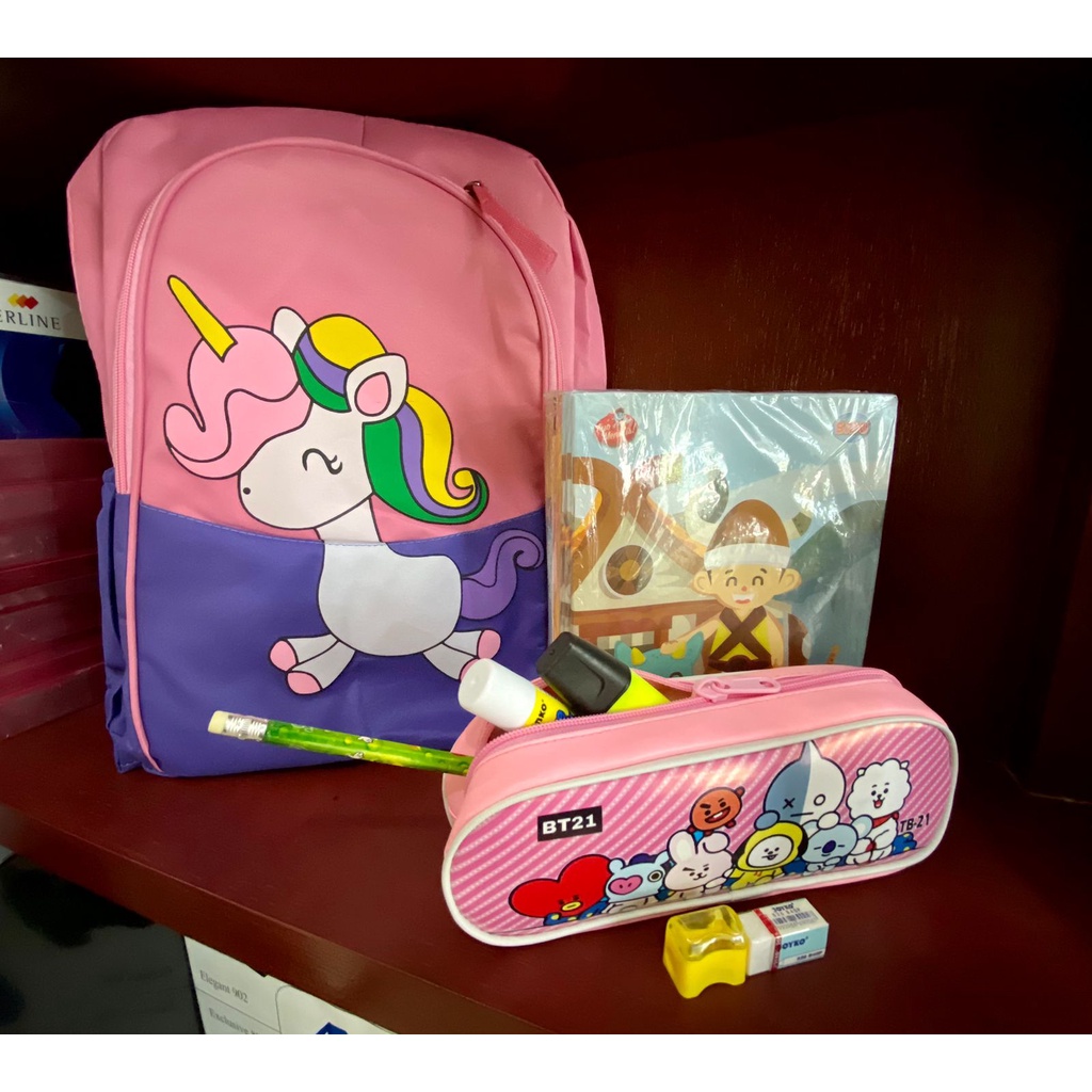 

Paket Bundling: Alat Tulis + Buku Tulis + Tas Sekolah