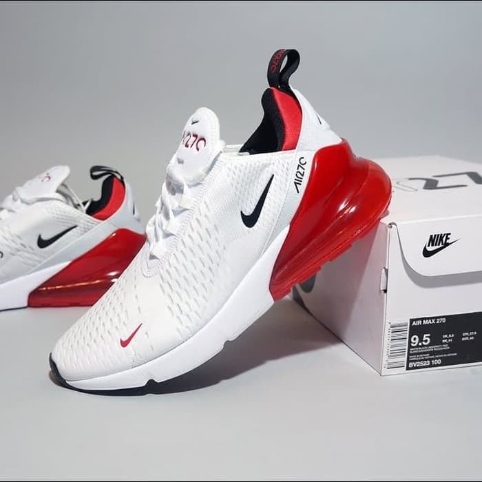 nike 270 white blue red