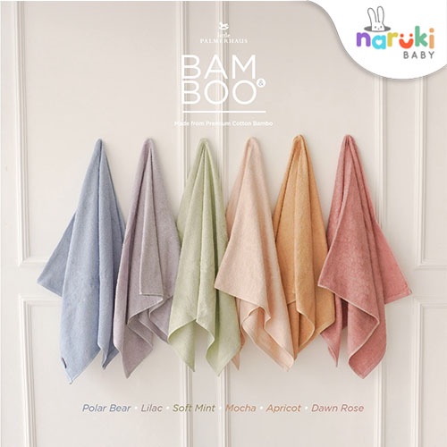 Handuk Bamboo Little Palmerhaus Bamboo Bam &amp; Boo Towel