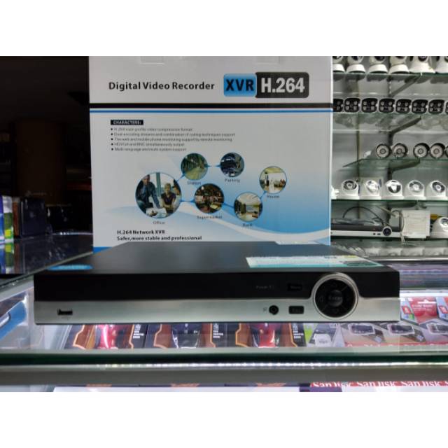 DVR CCTV 8CHANNEL ( 8CH ) SUPPORT SEMUA CCTV RESOLUSI FULL HD 1080P