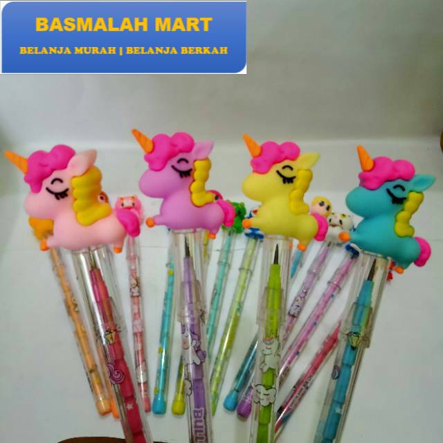 

Pensil Lantu / Pensil Cabut Susun / Pensil Bensia Karakter Lucu Murah Termurah (Ilham Berkah Mart)
