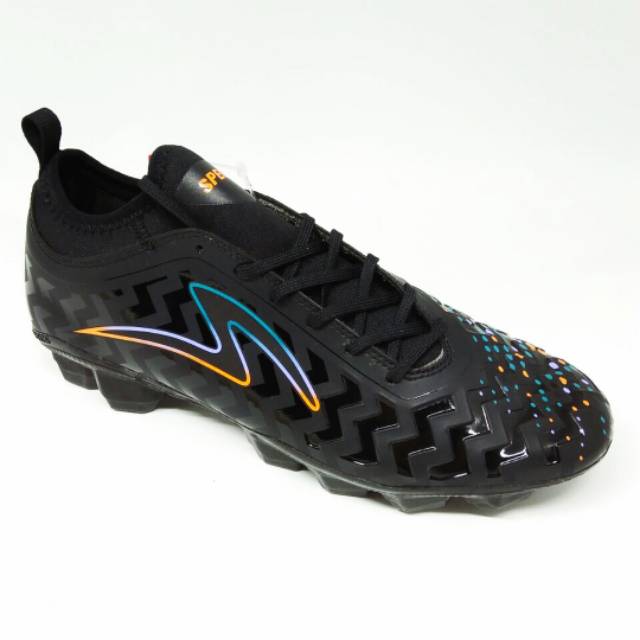 Sepatu Bola Specs Cyanide Galaxy FG Black Modular Original Promo