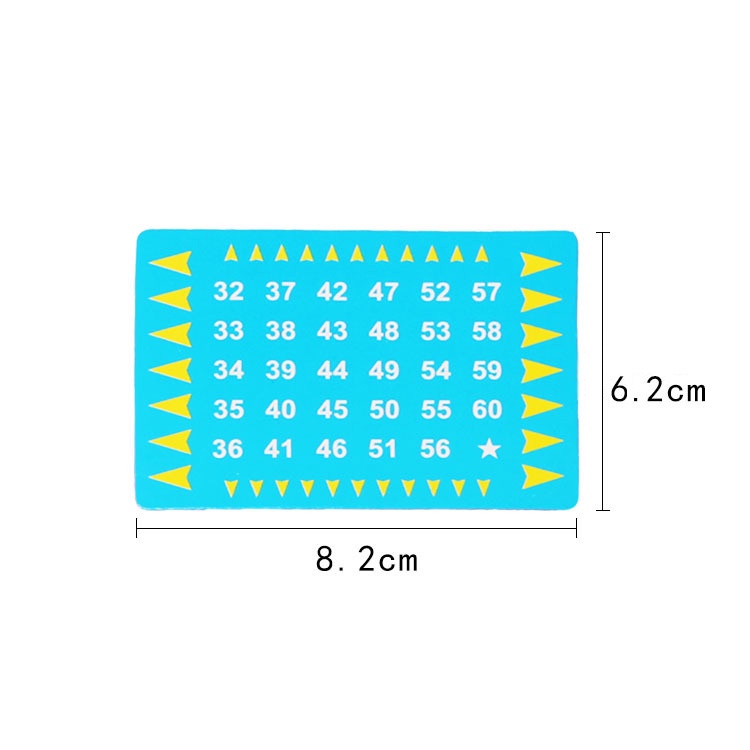 Alat Sulap Mainan Anak Guessing Card Tebak Angka Tebak Umur