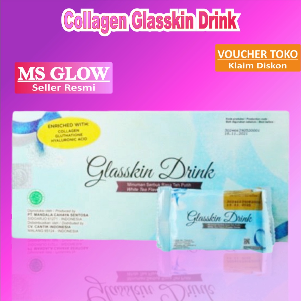 

MS Glow Glasskin Drink Collagen