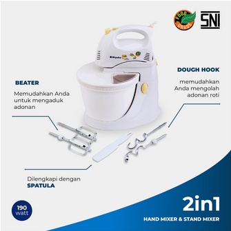 Mixer Miyako Mixser Mikser Stand Stik Hand Mixer Kue Duduk Berdiri Tangan Miyako  Original SM 625 HR 1559 1552 EHM 9090 CM 1279 1289