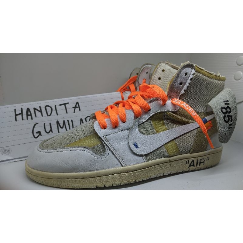 aj 1 x off white