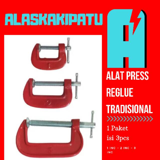 Alat press sepatu Reglue tradisional clamp