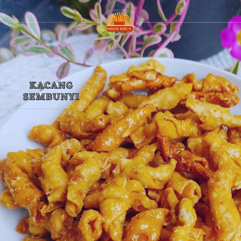 

Kacang Sembunyi Manis Cemilan Enak - 250gr / Kacang Umpet Renyah