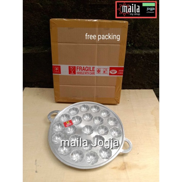 Cetakan kue bolu jadul manggis jumbo bholu kering