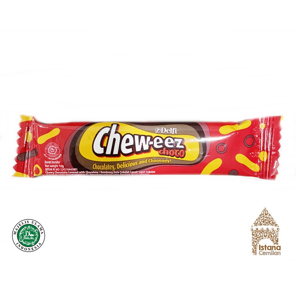Delfi Chew-eez / Cheweez Cokelat Permen Choco ECERAN