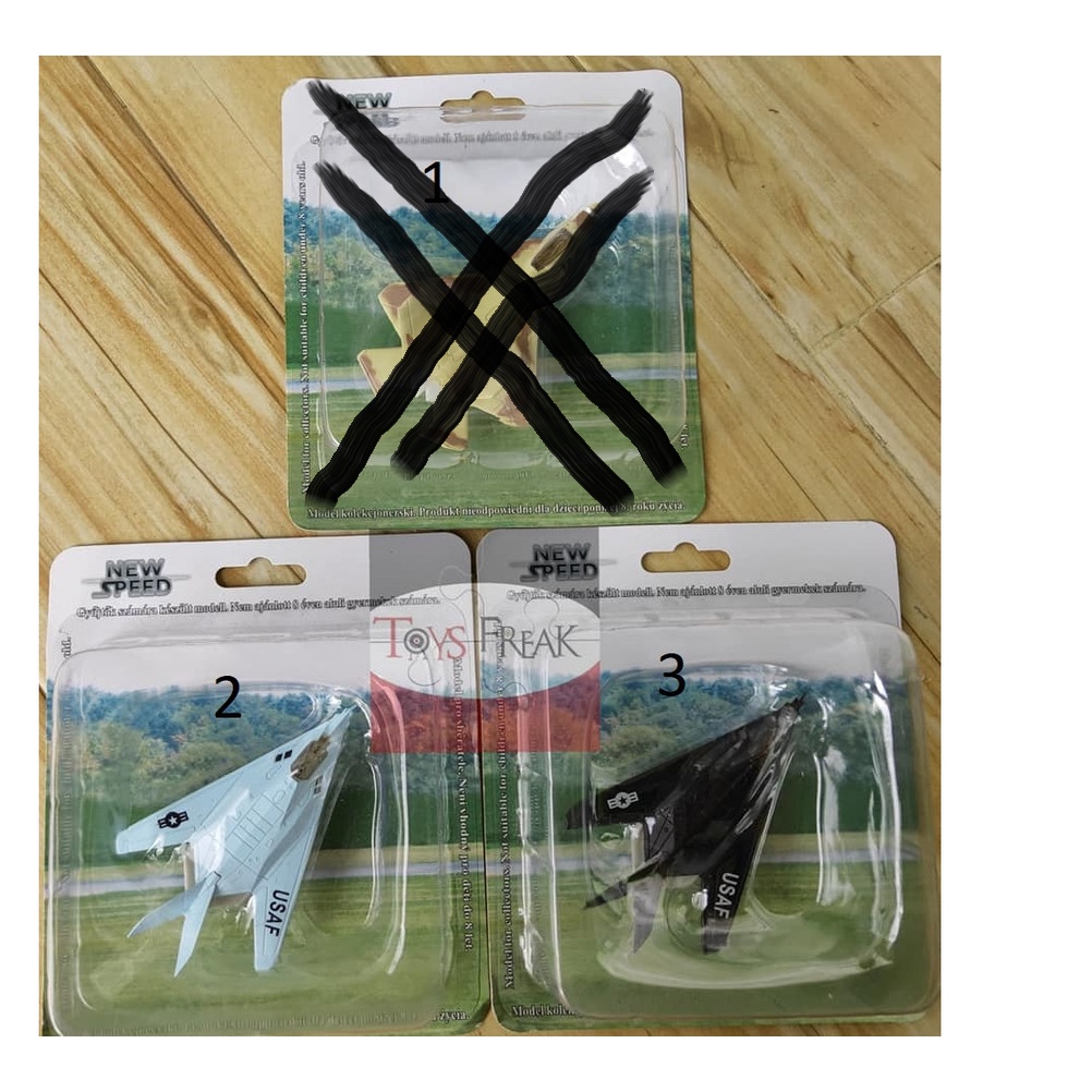 Diecast Pesawat Tempur by New Speed