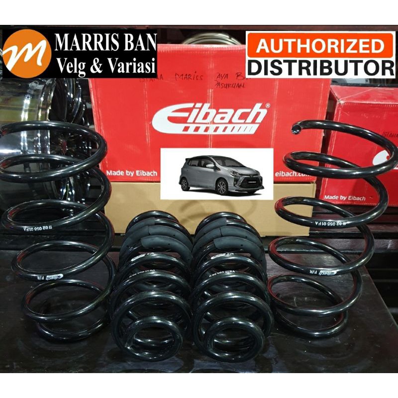 Lowering Kit Per Peer Pir Spiral Spring Eibach Asli Ori Prokit Agya Ayla