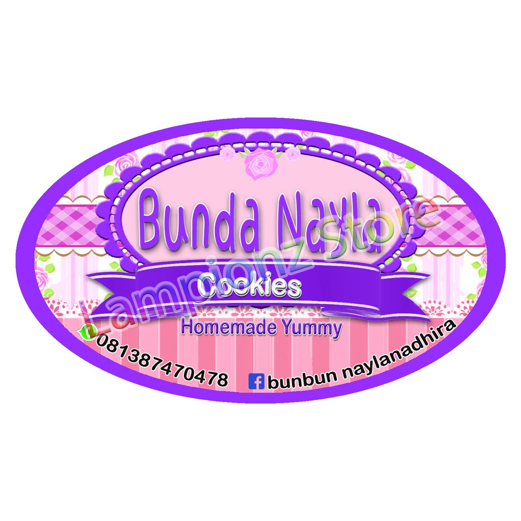 

Paket Stiker Pengiriman-Produk-Label Oval 6 x 3.5 cm