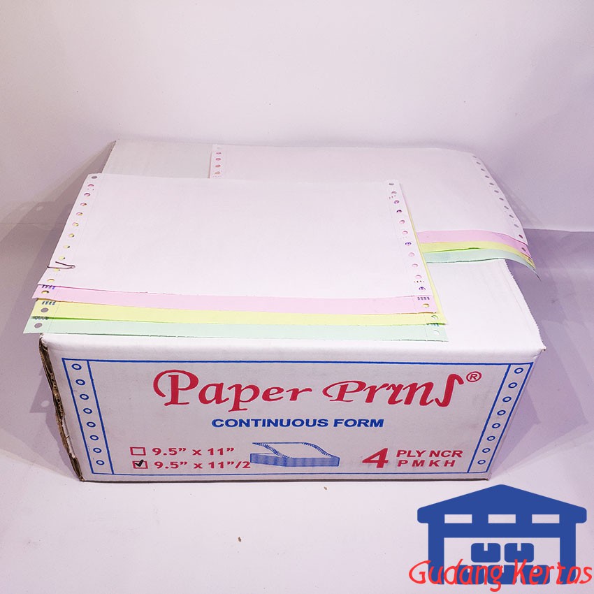 

Promo CONTINUOUS FORM 91/2 X 11/2 4PLY PAPERPRYNS (BAGI 2)