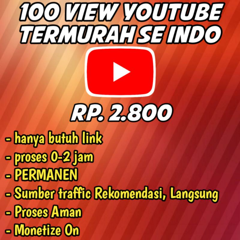 1000 VIEW YOUTUBE REAL NON DROP MONETIZE