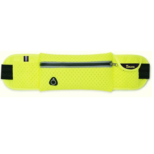 Universal Running Belt Waist Pack Unisex Sport Sweatproof for Mobile Phone - Grid Model