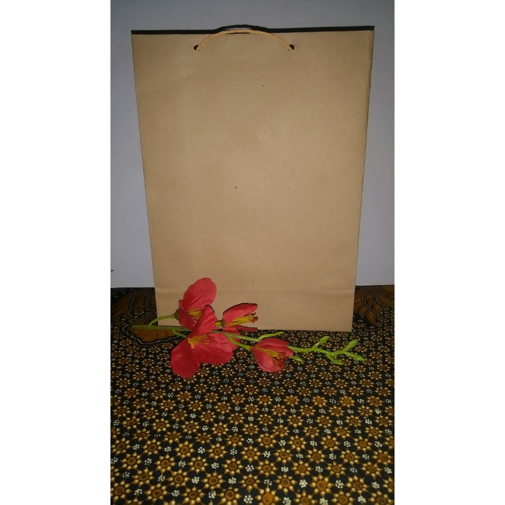 

Tas Paper Bag Ukuran 20x9x27