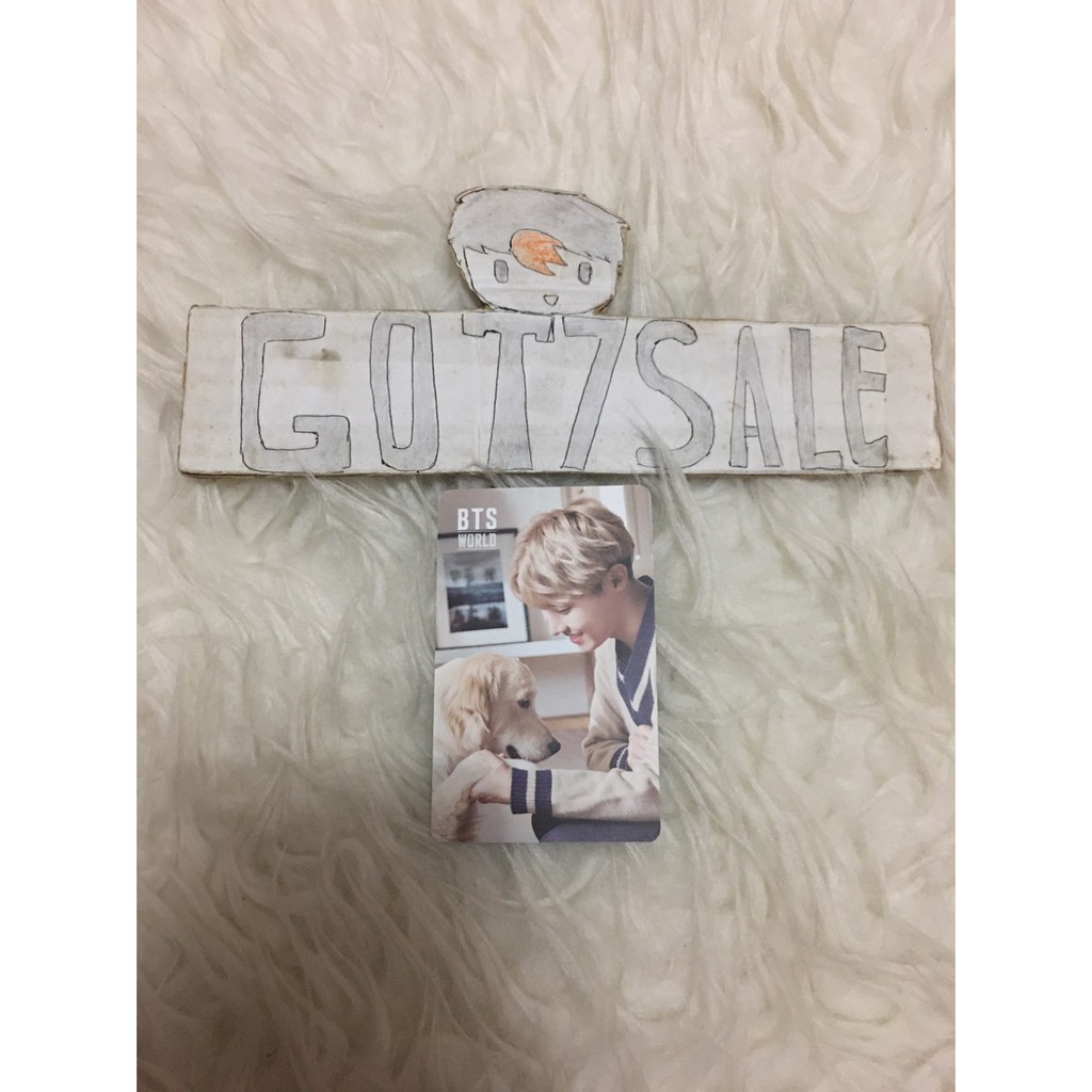OFFICIAL BTS - WORLD OST SOUNDTRACK PHOTOCARD JHOPE