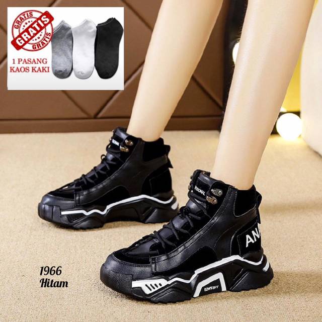 Sepatu wedges wanita impor korea  #1966