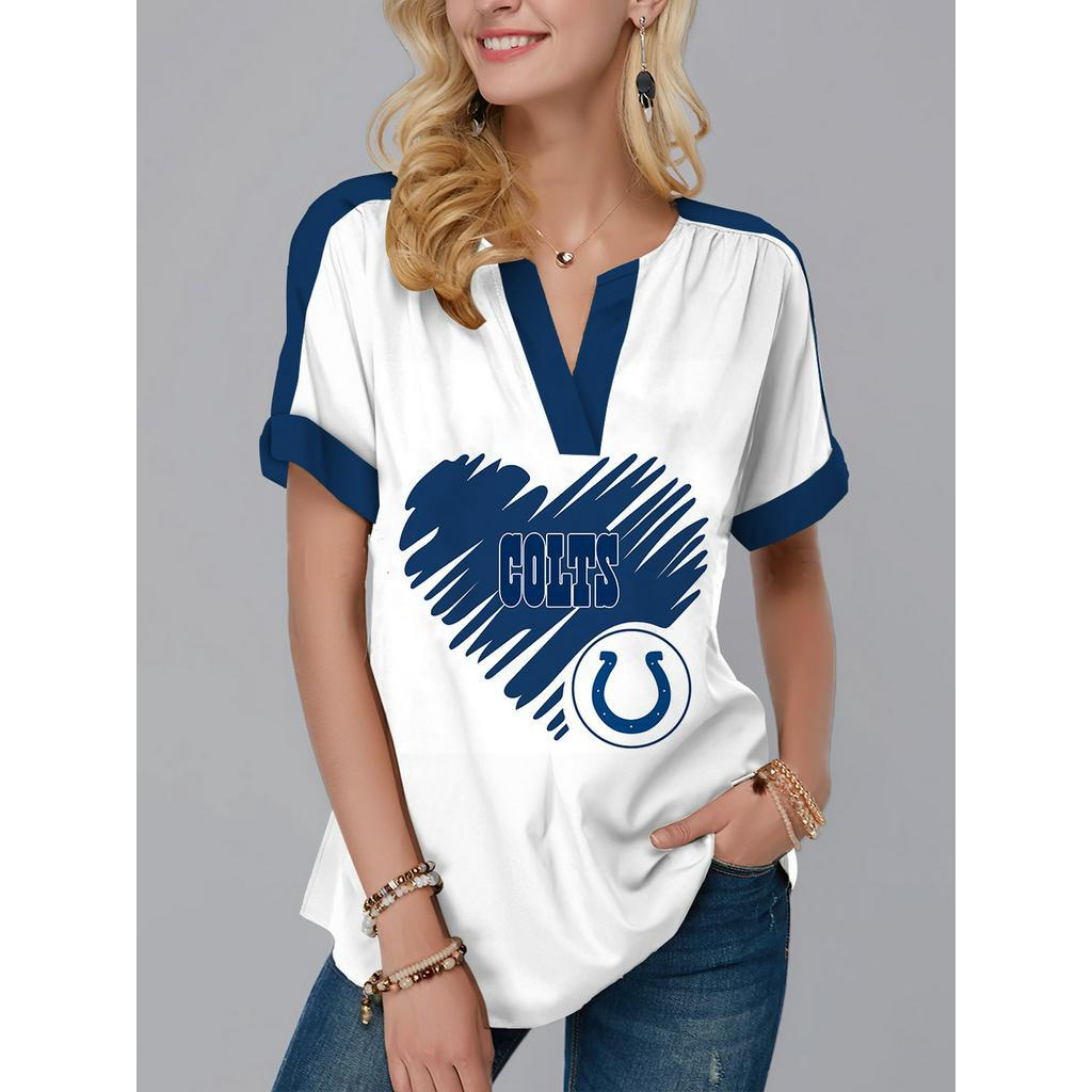 [ New Trend ] Kaos Wanita Import  2022 New Printed T-shirt Hoodie American Football Rugby Women's To