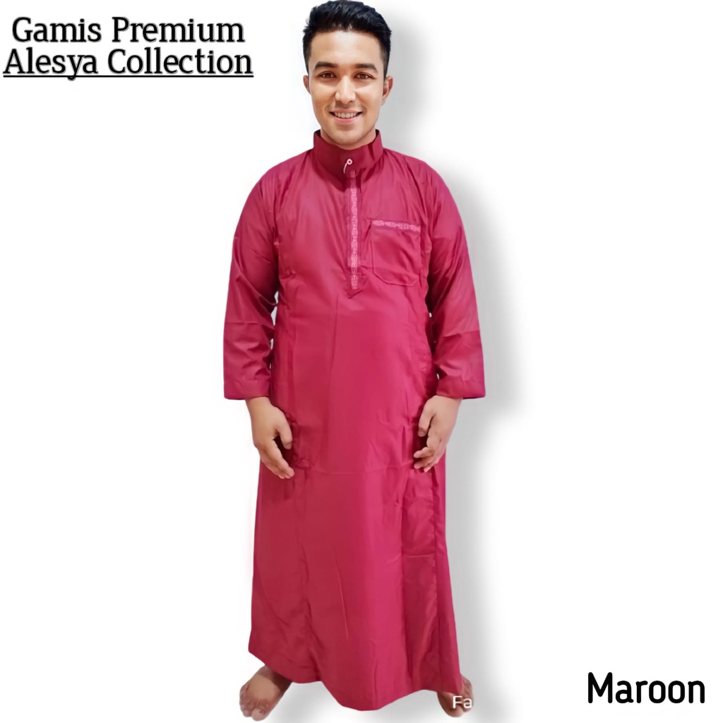 Gamis/jubah polos warna pria premium terbaru Kameh.co/best seller