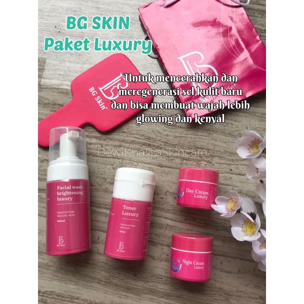 Jual PAKET WHITENING LUXURY KEMASAN BARU BG SKIN Indonesia|Shopee Indonesia