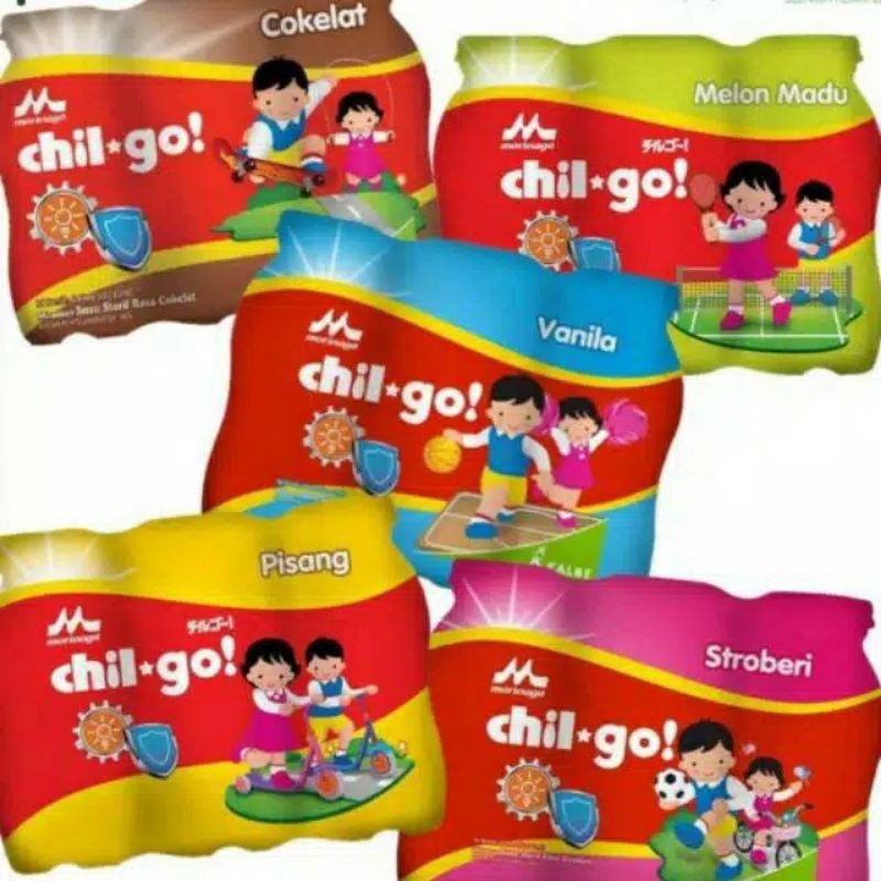 

Chil Go uht / Chilgo siap minum / Morinaga Chil Go / Susu Chilgo cair / chilgo liquid Original kemasan Putih