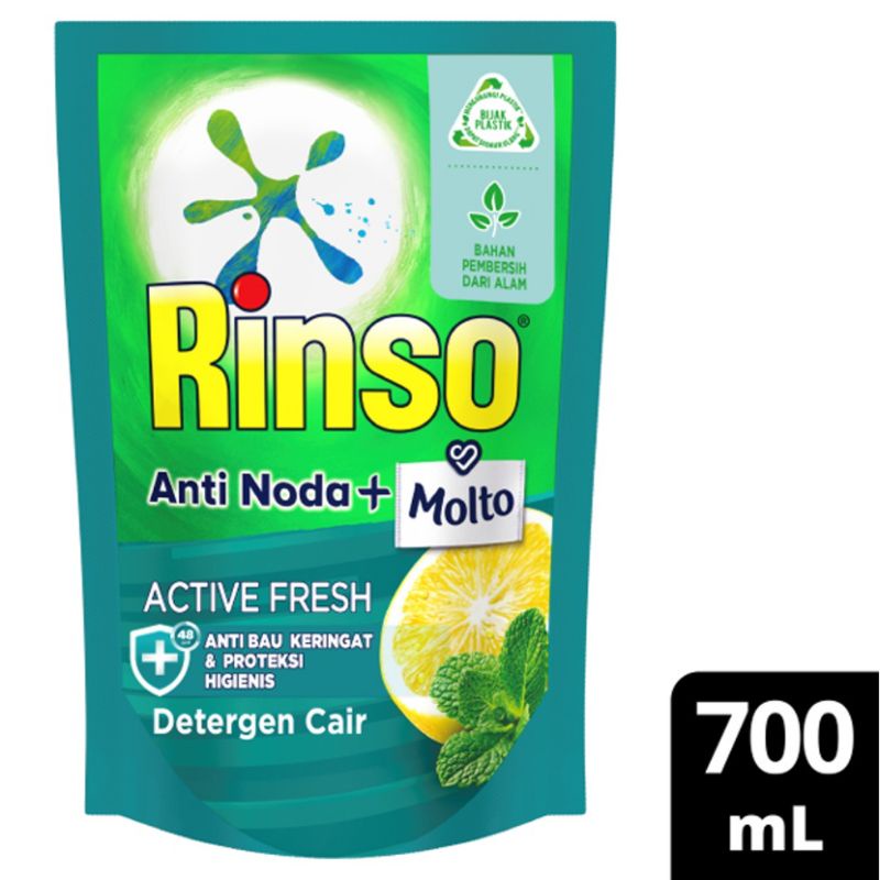 Rinso Anti noda + MOLTO ACTIVE FRESH 700ml