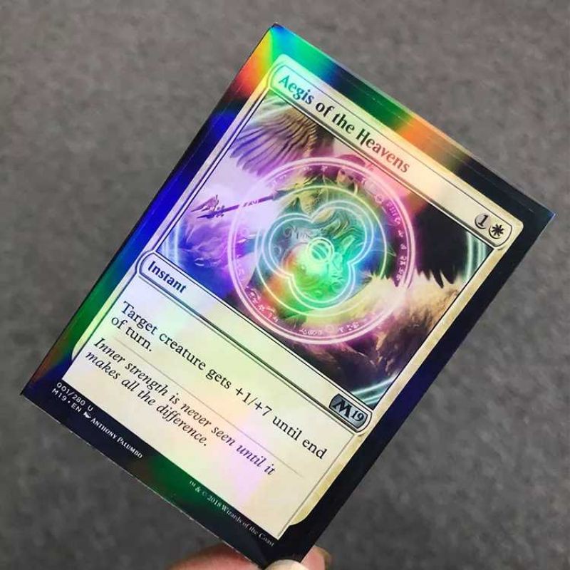 Card Sleeves - Rainbow Effects Hologram