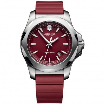 Unik Victorinox Swiss Army Watch I.N.O.X. 241719.1 Red Murah