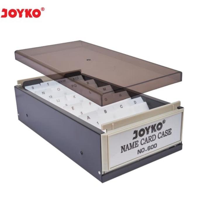 

Office & Stationery | Document Organizer | Name Card Case 600 Joyko / Box Kotak Kartu Nama 600 | Best Seller