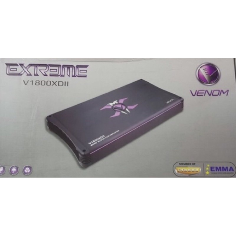 venom v1800xd monoblock venom extreme v1800xdii