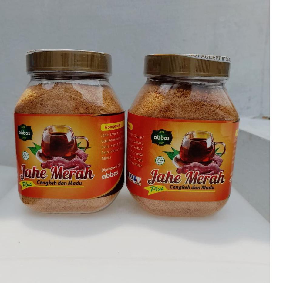 

Stok Banyak YKTMZ JAHE MERAH ABBAS SUPER Plus Gula Aren murni 330 grm V52 Ready
