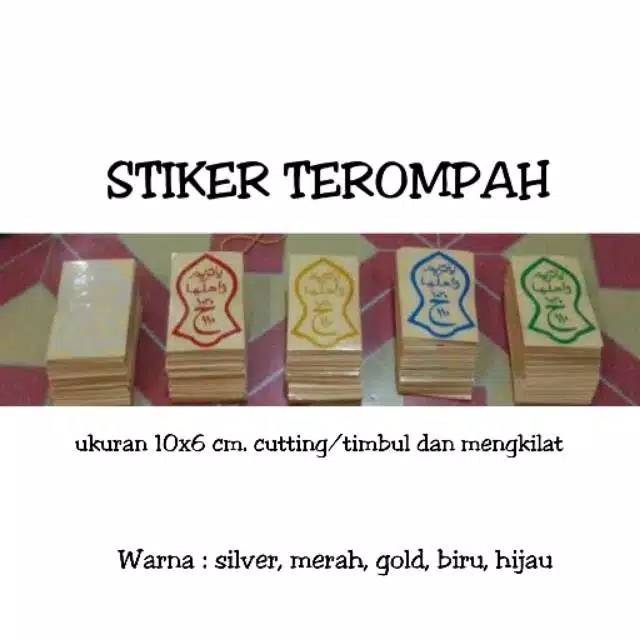 

Sticker terompah bahan murah berkualitas best seller