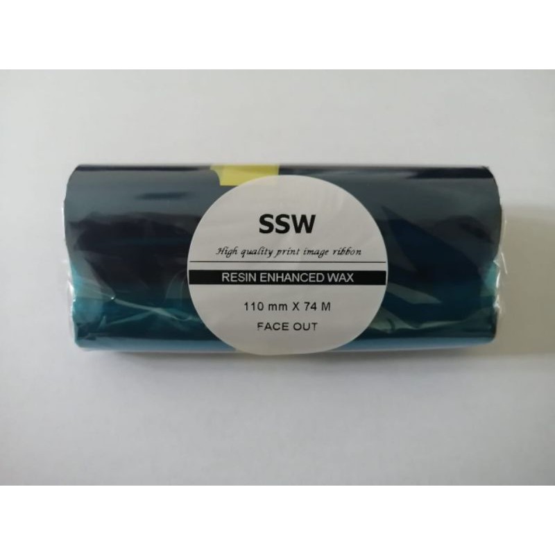 

Ribbon Wax signature10 Enhanced 110mm X 74m