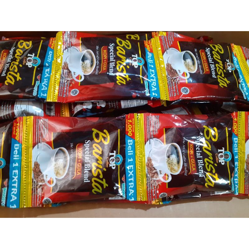 

Barista Special Blend @25g / KOPI HITAM+GULA 30 PCS ( FREE 2 PCS )
