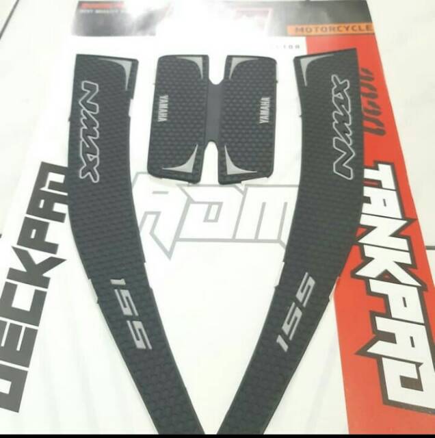 Stiker timbul tankpad karet 3D Yamaha all new nmax 2020