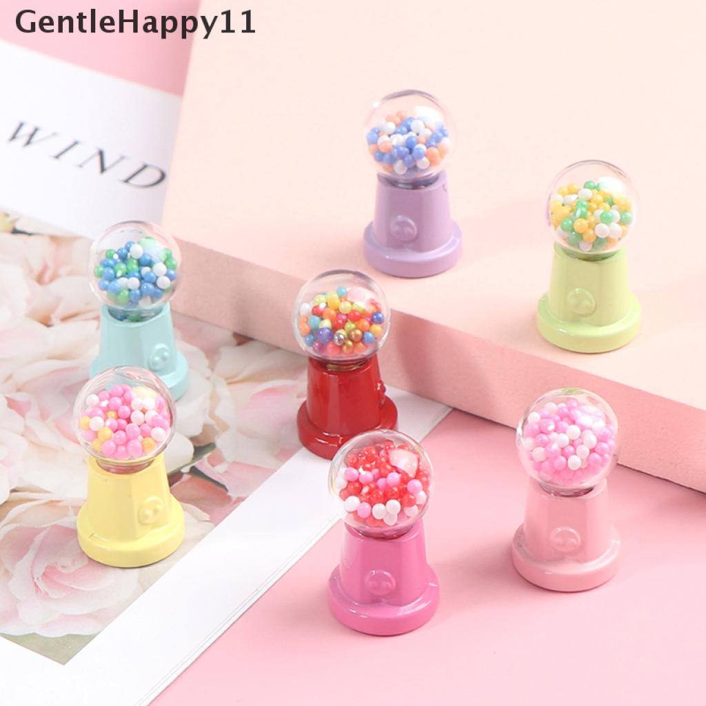 Gentlehappy1:12rumah Boneka Miniatur Mesin Permen Mini Model Mainan Perabot Dapur