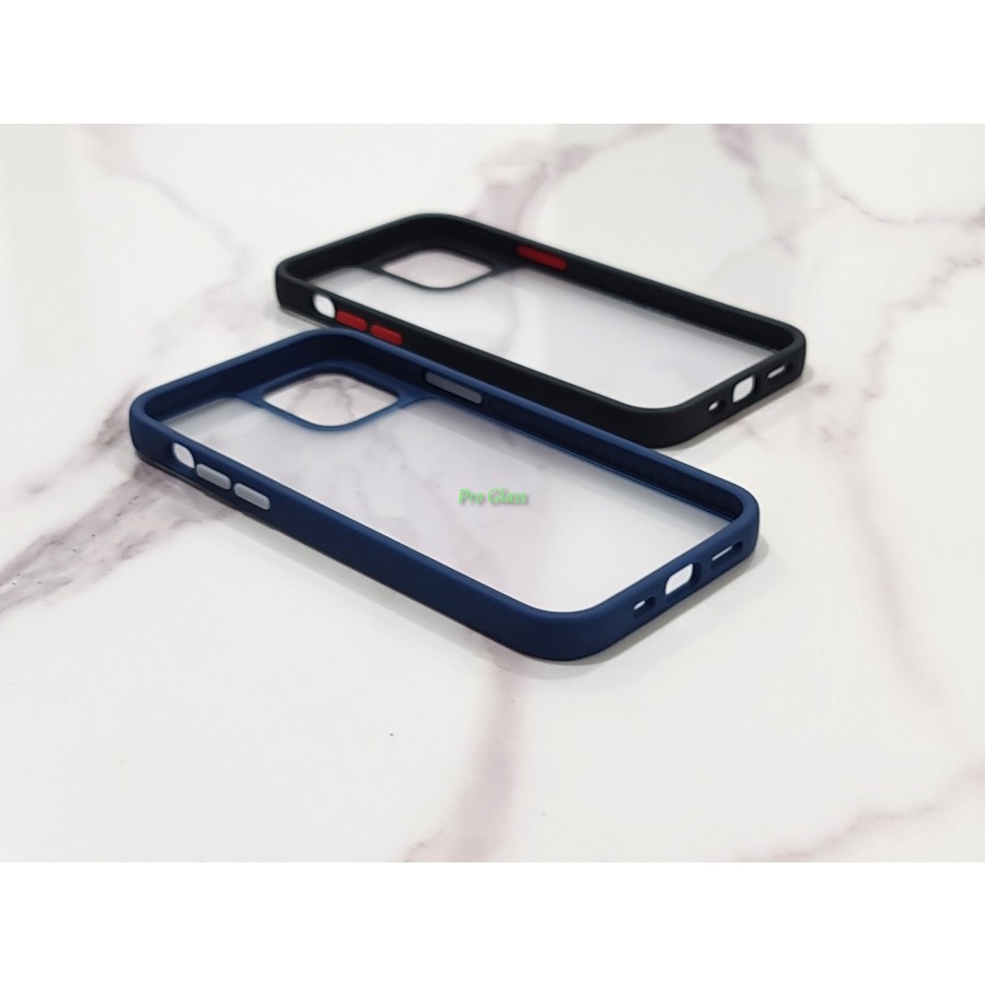 C137 Iphone 11 / 11 PRO / 11 PRO MAX / 12 / 12 PRO / 12 PRO MAX Premium Matte PC Silicone Hybrid Case