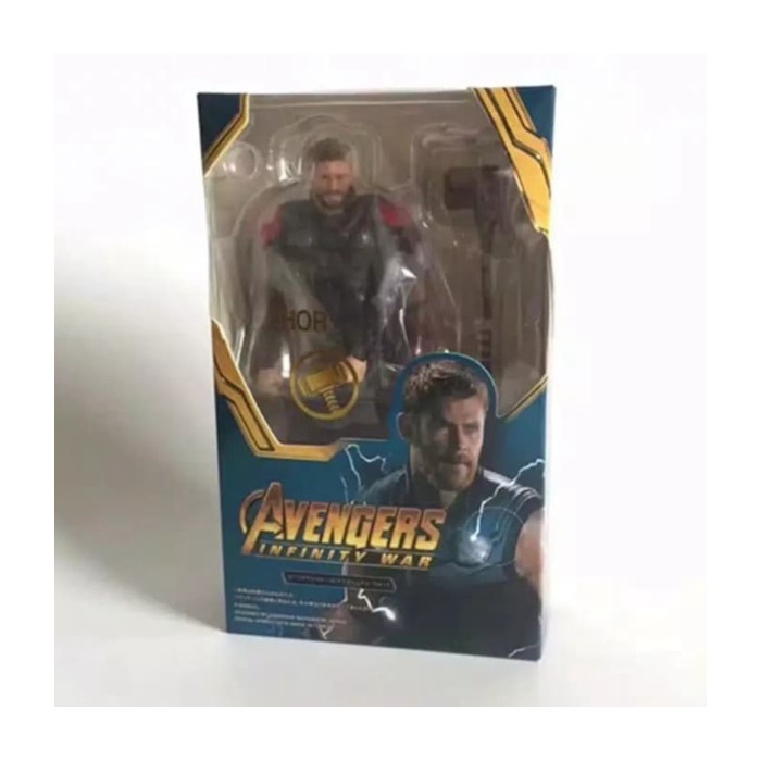 SHF Figuarts Marvel Avengers Infinity Wars Thor God Thunder Figure murah Berkualitas