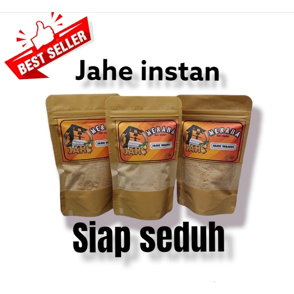 

WEDANG JAHE BUBUK JAHE INSTAN TINGGAL SEDUH TANPA AMPAS 100GR