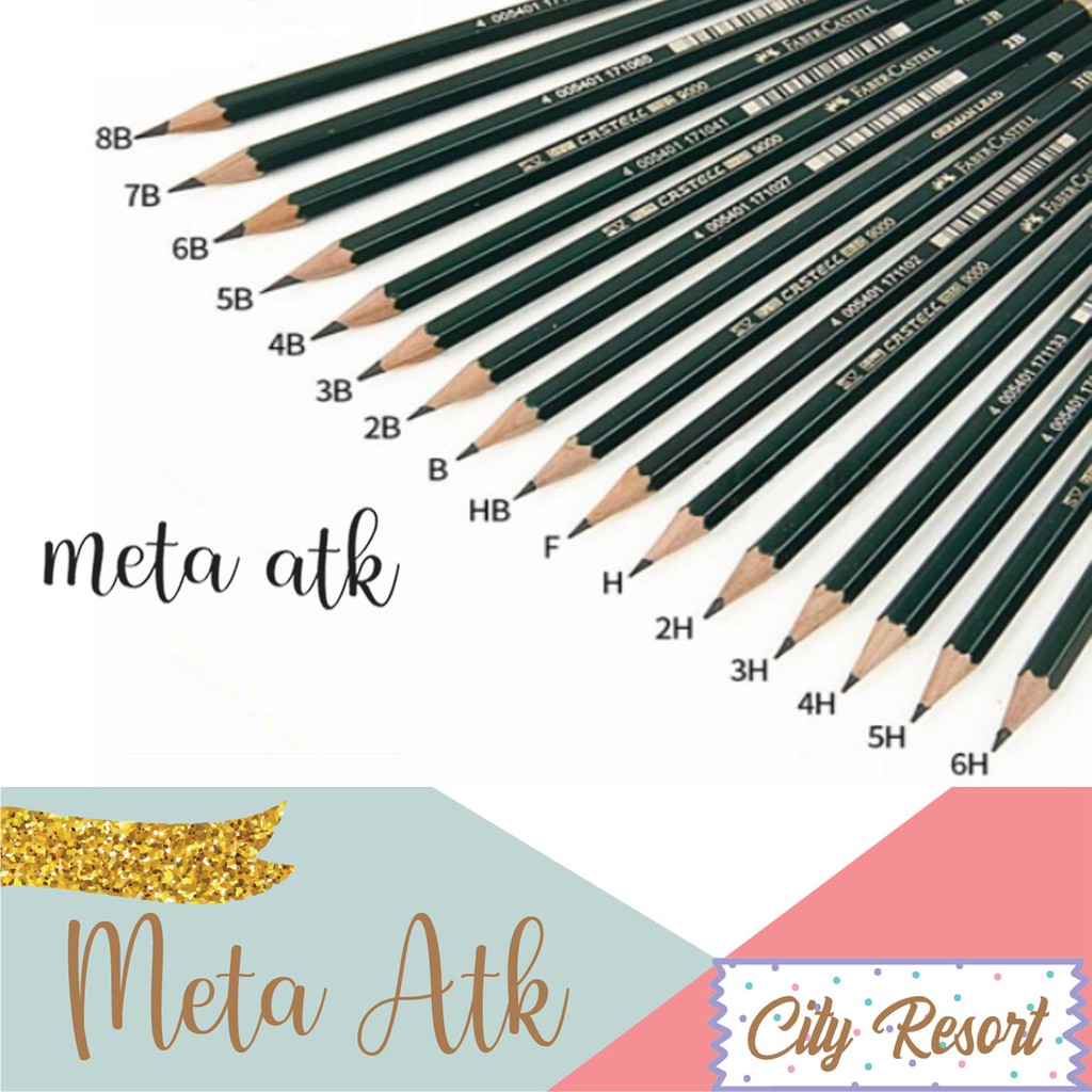 

Pensil Faber Castell Pilih 1 dari 6H-8B