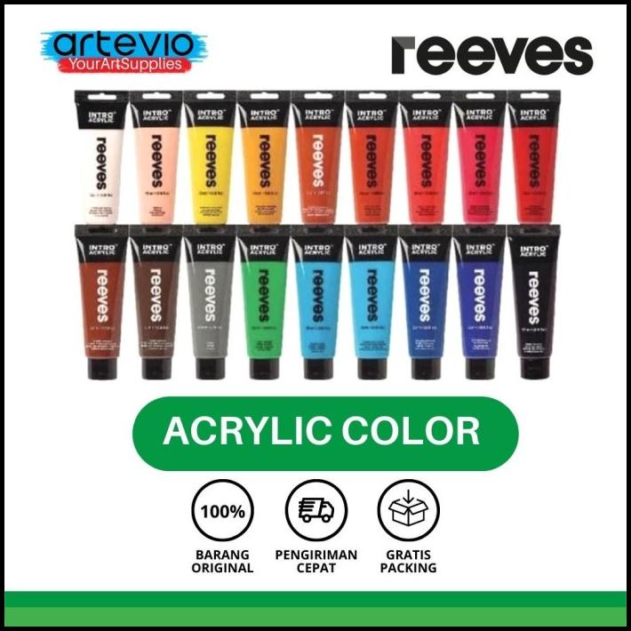 

Cat Lukis Acrylic / Cat Acrylic Intro Reeves 100 Ml