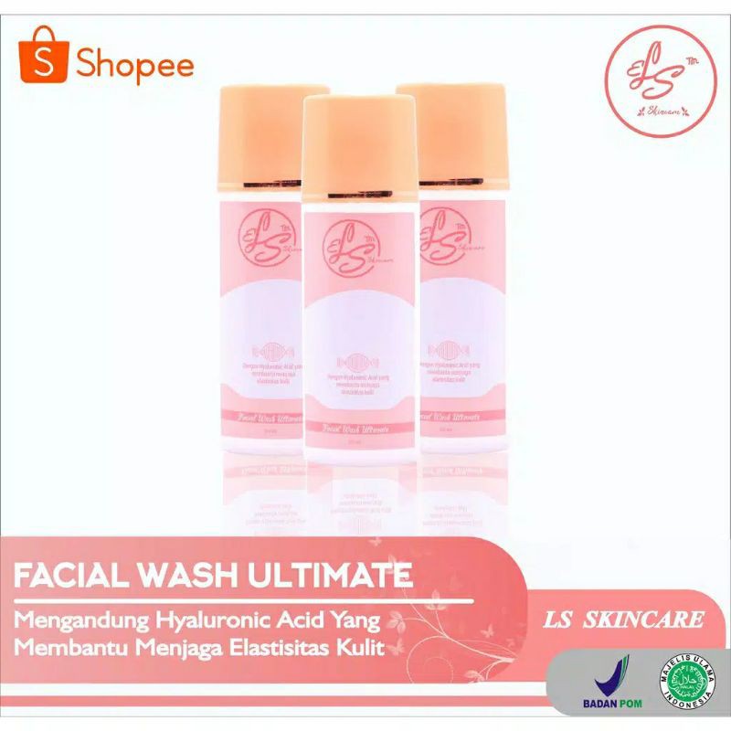 BPOM PAKET LS SKINCARE ULTIMATE SERIES NON FLEKSOL(paket hemat)